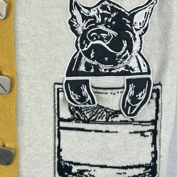 WhistlePig Rye Whiskey Sweater Vest Men Small UGLY Christmas X-Mas - Picture 5 of 8